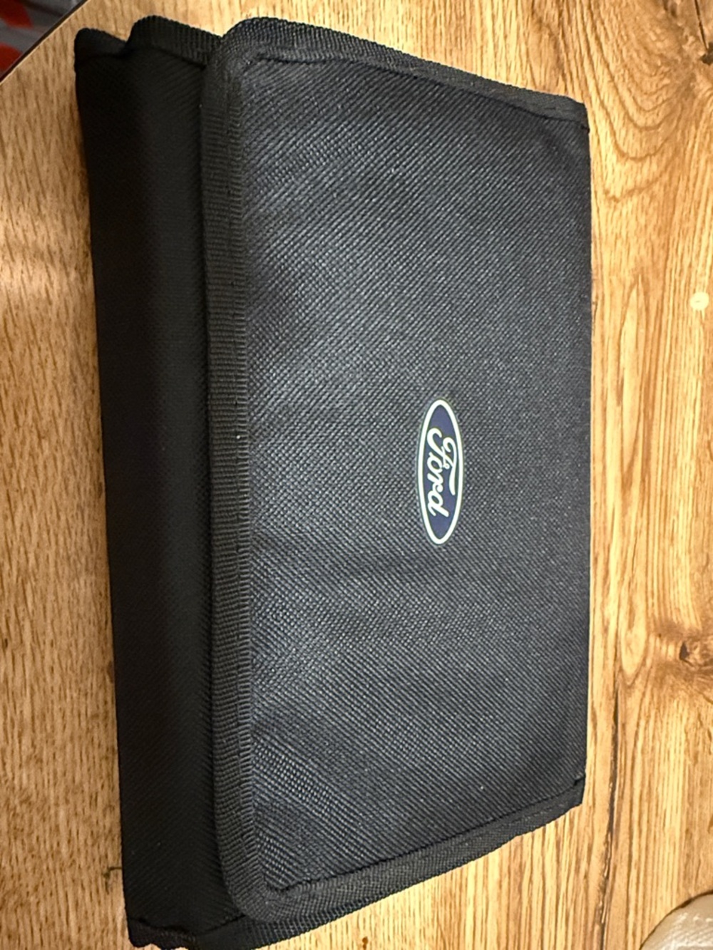 Ford Black Travel Pouch with Ford Oval Logo